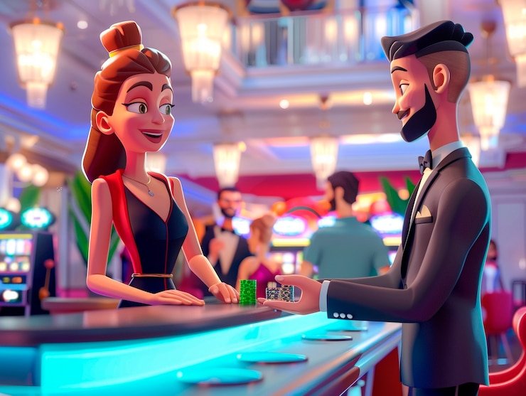 Ilustrasi edukasi Responsible Gaming sebagai bagian penting hiburan digital